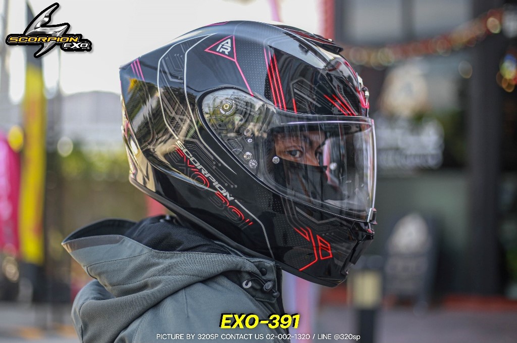 หมวกกันน็อคเต็มใบ SCORPION EXO-391 #6