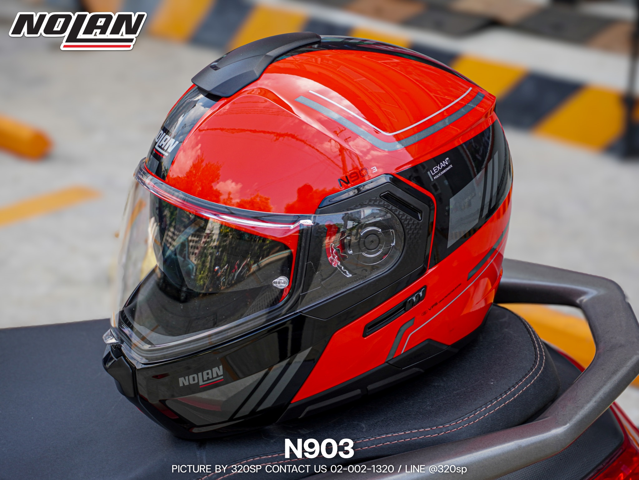 หมวกกันน็อคยกคาง Nolan N903 Flip Up #19