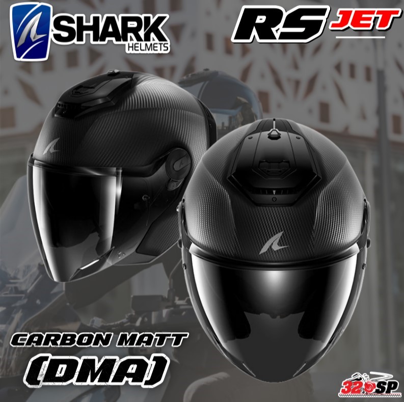 หมวกกันน็อคครึ่งใบ คาร์บอน SHARK RS JET #1