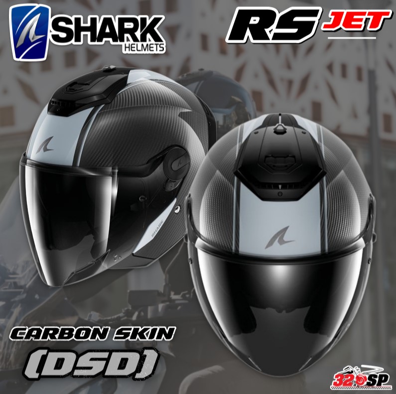 หมวกกันน็อคครึ่งใบ คาร์บอน SHARK RS JET #2