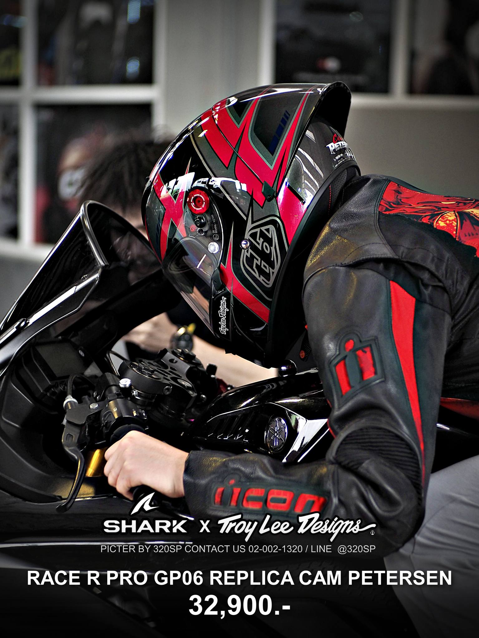 หมวกกันน็อค SHARK RACE R PRO GP #25