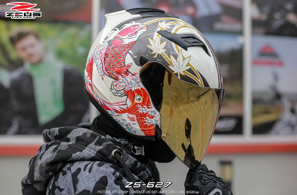 หมวกกันน็อคครึ่งใบ ZEUS ZS-627 #10