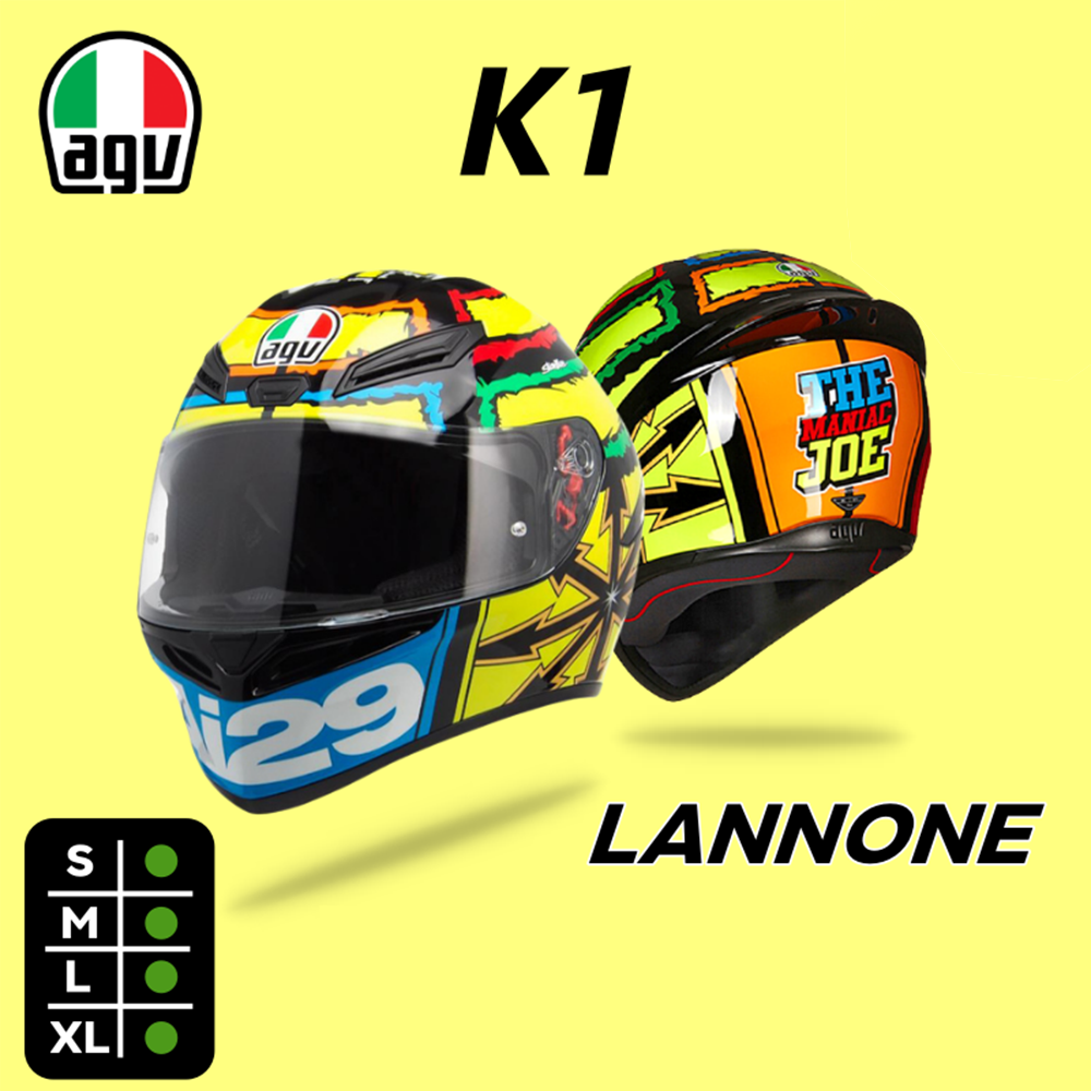 หมวกกันน็อคเต็มใบ AGV รุ่น K1 #5 LANNONE