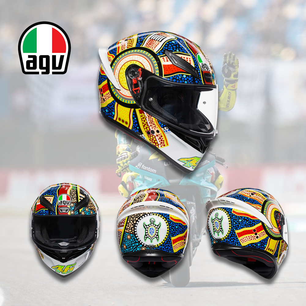 หมวกกันน็อคเต็มใบ AGV K1 #10 DREAMTIME